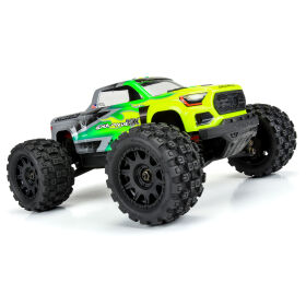 Pro-Line 1/18 Badlands MX 1.85 F/R MTD 12mm Black Raid: Granite GROM / PRO1024110
