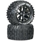 DURATRAX Lockup MT 2.8 2WD Mounted Rear C2 Tires Black (2) / DTXC3508