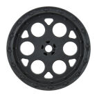 Pro-Line Racing Felgen hinten 1:10 Showtime 2.2" 12mm Sprint Car schwarz (Paar) / PRO278303