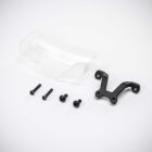 Team Losi Racing Flügel und Halter vorne: Mini-B, BL / TLR310000