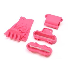 ARRMA Lower Skid And Bumper Mount Set Pink / ARA320783