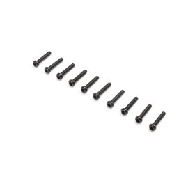 Losi Linsenkopfschraube M2x10mm (10 Stück) / LOS215006