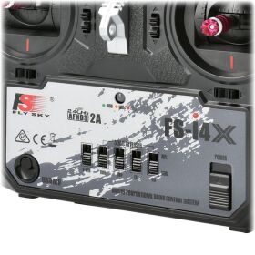 Flysky i4X Sender mit 4 Kanal Empfänger / FS057