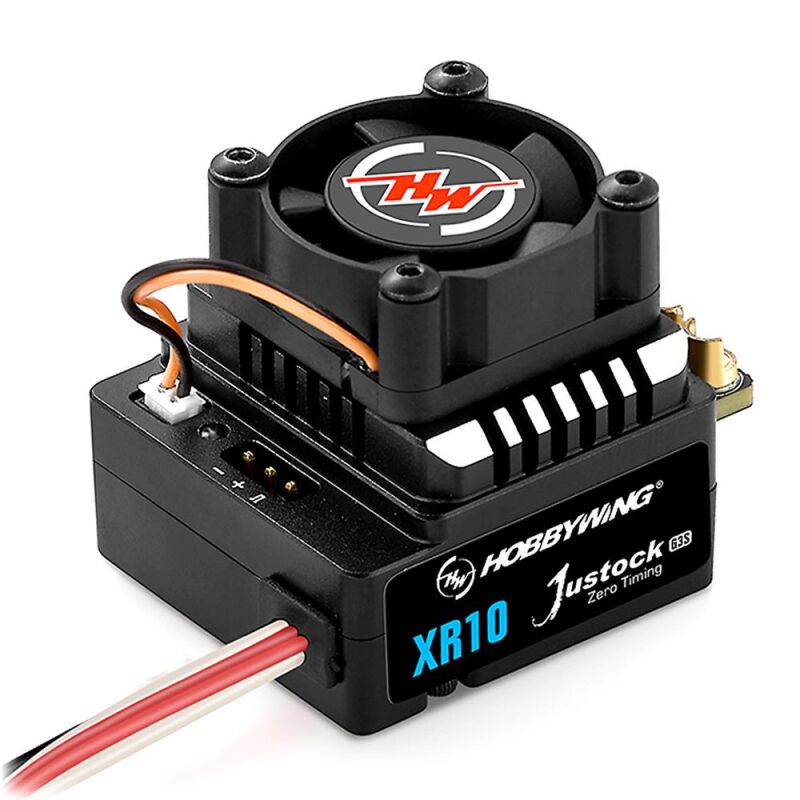 Hobbywing Xerun XR10 Justock G3S Brushless Regler 60A, 2s-3 LiPo, BEC / HW30112005
