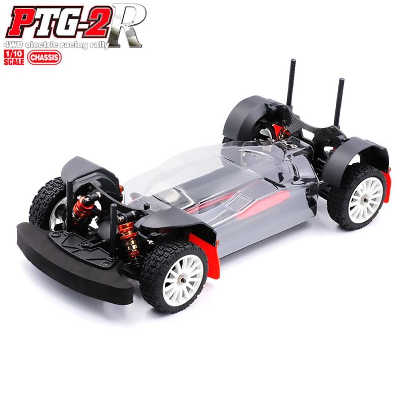 LC Racing PTG-2R 4WD Rally Chassis Kit / Bausatz 1/10 / LC1008