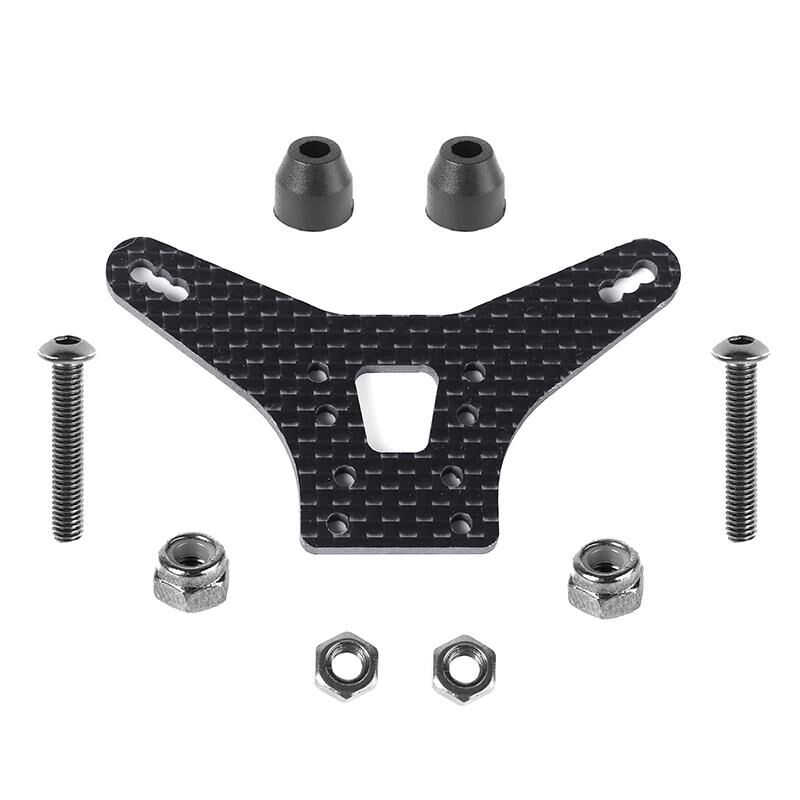 LC Racing Dämpferbrücke hinten Carbon BHC1 / LC5030