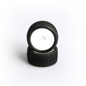 LC Racing Reifen/Felgen All Terrain Buggy hinten montiert...