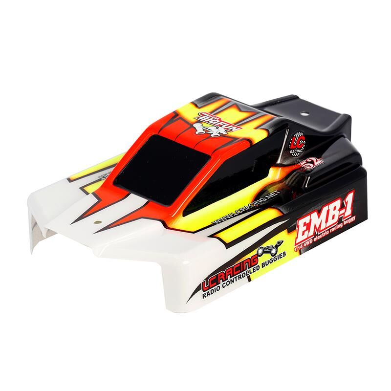 LC Racing Karosserie Buggy 1/14 lackiert (PC)-2020 / LC6244