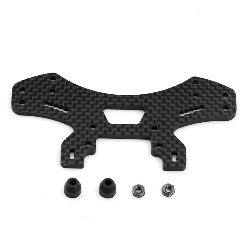 LC Racing Dämpferbrücke hinten Carbon PTG-2 / LC8036