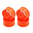 LC Racing Felgen Orange 25mm mit 14 Speichen (12mm) 4 Stück / LC8048