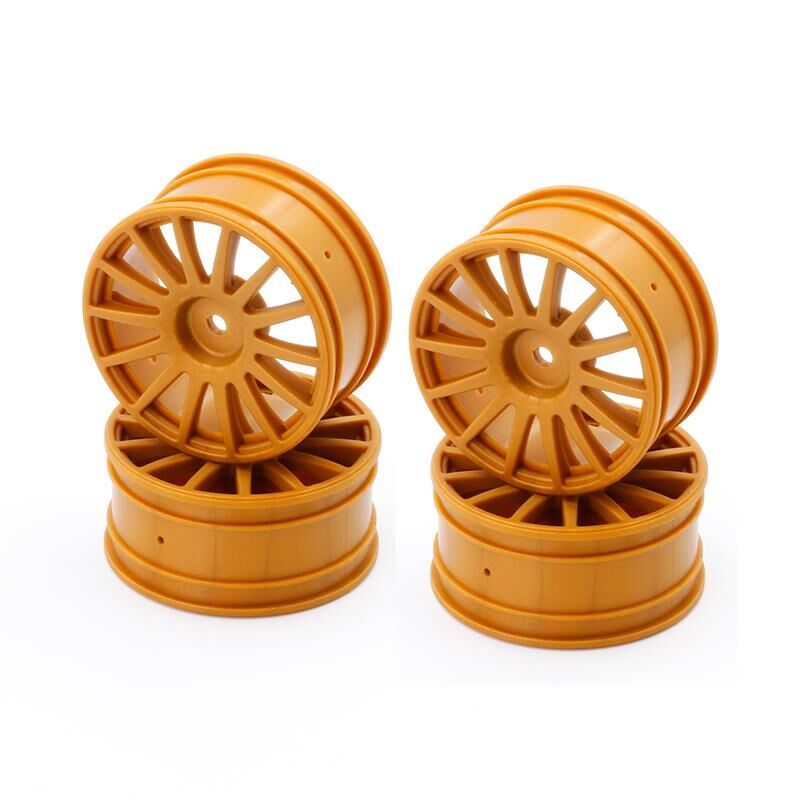 LC Racing Felgen Gold 25mm 14 Speichen (12mm) 4 Stück / LC8052