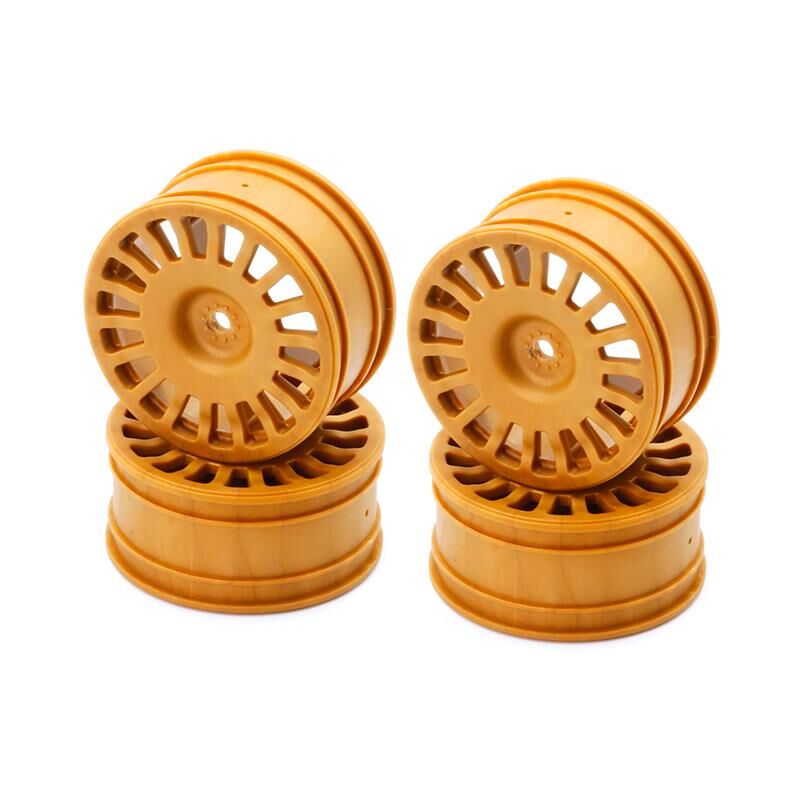 LC Racing Felgen Gold 25mm 18 Speichen (12mm) 4 Stück / LC8053