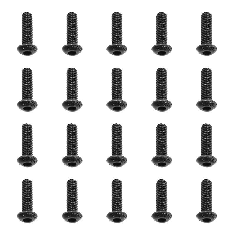 LC Racing Sechskant Rundkopfschraube M3x10 20 Stück / LCSK04