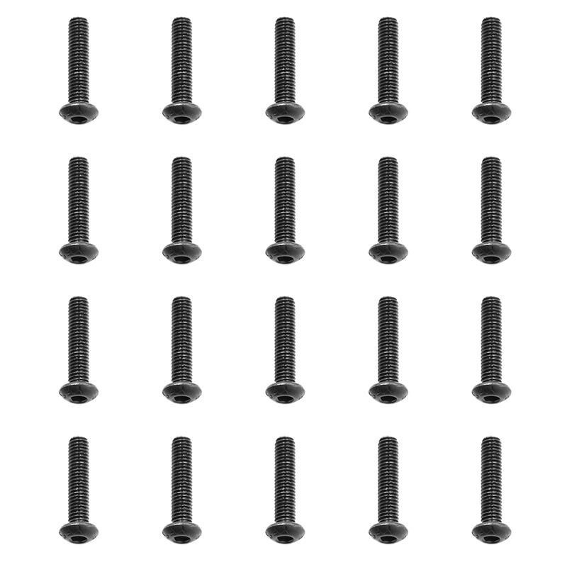 LC Racing Sechskant Rundkopfschraube M3x14 20 Stück / LCSK06