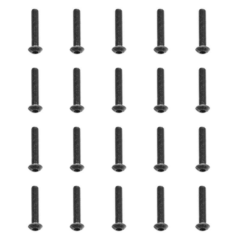 LC Racing Sechskant Rundkopfschraube M3x16 20 Stück / LCSK19