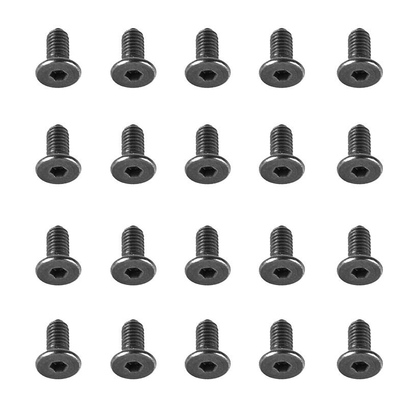 LC Racing Sechskant Senkkopfschraube M2.6x6mm 20 Stück / LCSK43