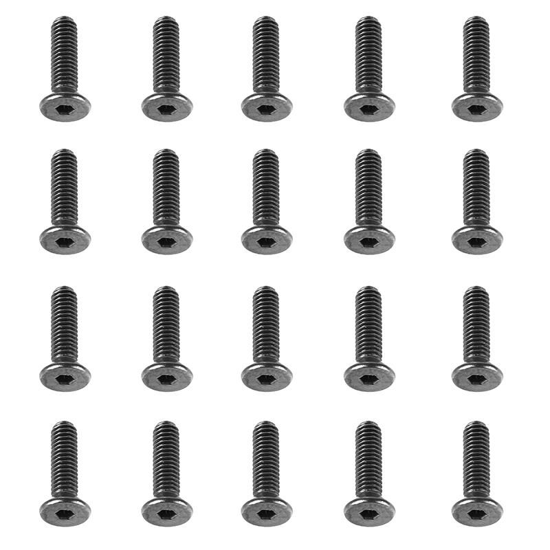 LC Racing Sechskant Senkkopfschraube M2.6x10mm 20 Stück / LCSK45
