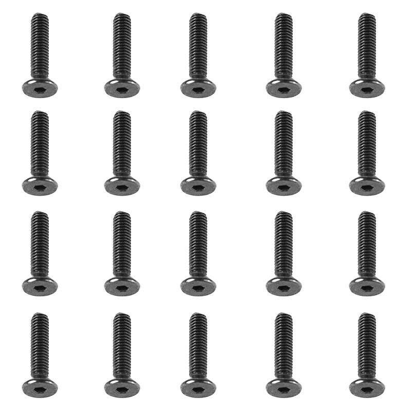 LC Racing Sechskant Senkkopfschraube M2.6x12mm 20 Stück / LCSK46