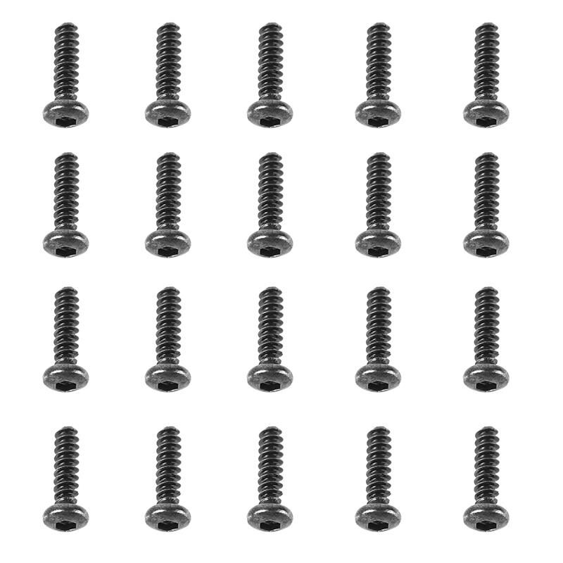 LC Racing Sechskant Schneidschraube PB2.6x10mm 20 Stück / LCSK52