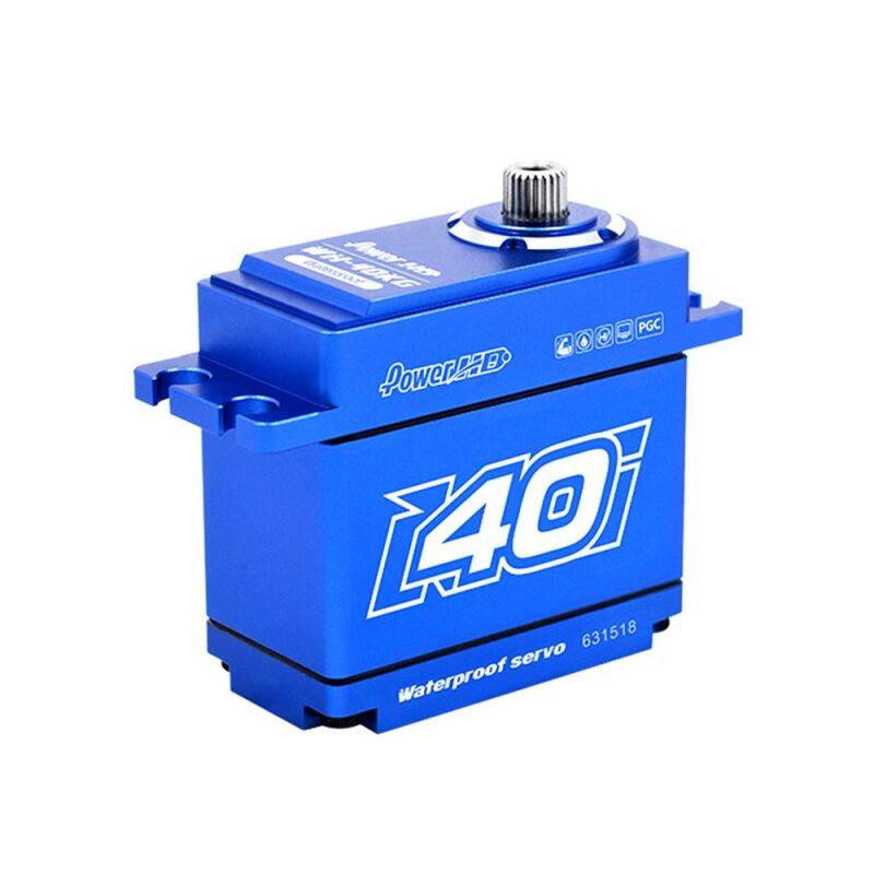 Power HD WH-40KG WP HV Titanium Digital Servo 40.0KG/0.17sec@8.4V / PHD031