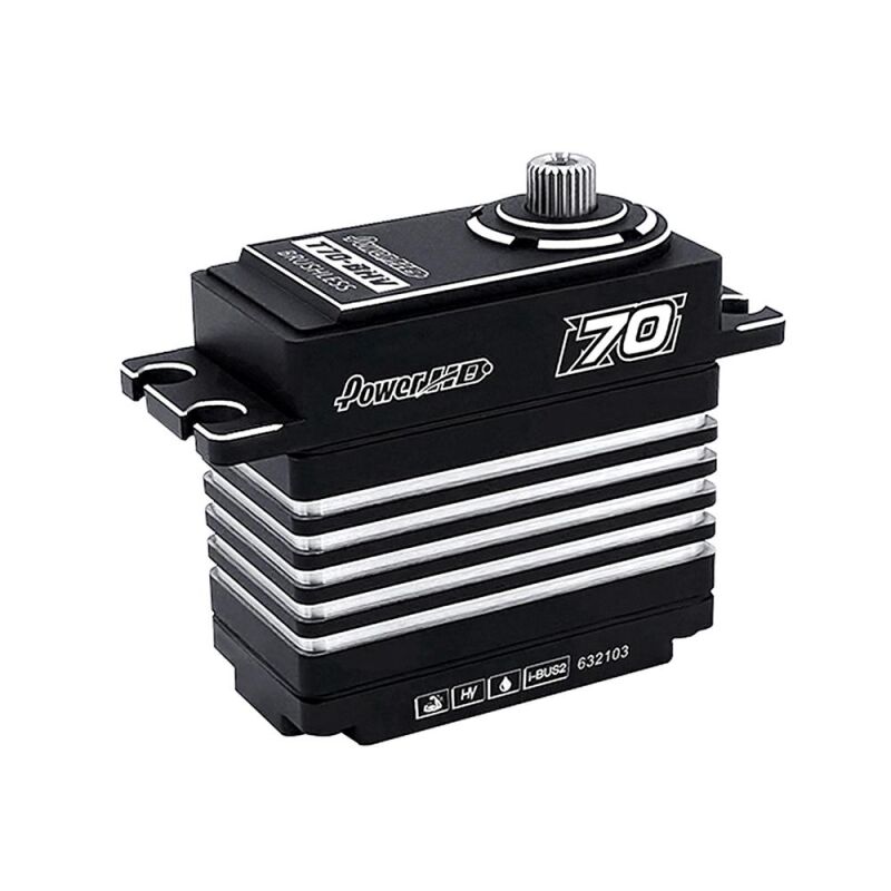 Power HD T70-BHV HV CNC Brushless Digital Servo 70.0KG/0.12sec@8.4V / PHD064