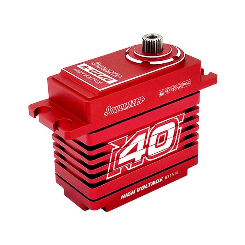 Power HD A-40CHV HV CNC Brushless Digital Servo 40.0KG/0.10sec@8.4V / PHD068