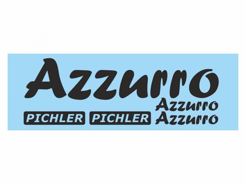 PICHLER Dekorsatz Azzurro (schwarz) / 18253