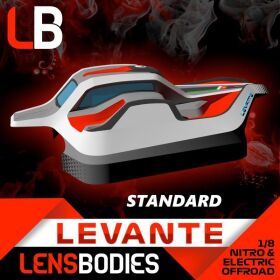 HOTRACE LENS BODIES 1/8 Offroad Levante Karosserie...