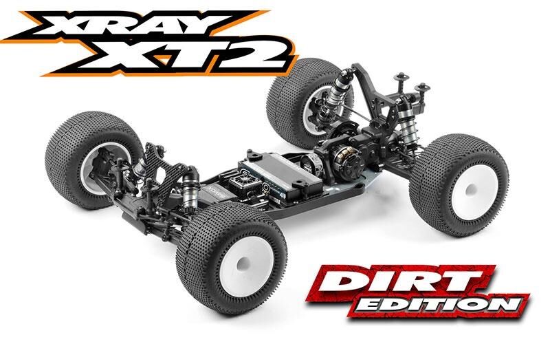 XRAY XT2D24 - 2WD 1/10 ELECTRIC STADIUM TRUCK - DIRT EDITION / XRA320209