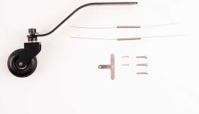 Robbe Modellsport Heckfahrwerk Carbon mit Rad Ø 45mm 100cc / 56000109