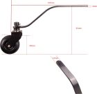 Robbe Modellsport Heckfahrwerk Aluminium mit Rad Ø 40mm 80cc / 56000112