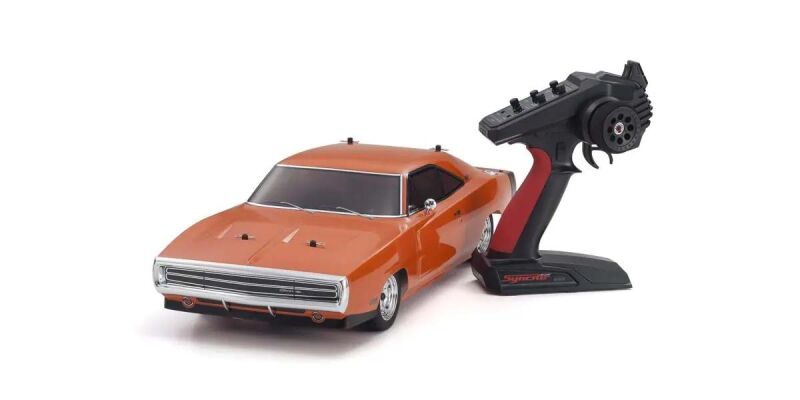Kyosho Fazer MK2 (L) Dodge Charger 1970 Orange 1:10 Readyset / K.34417T1C