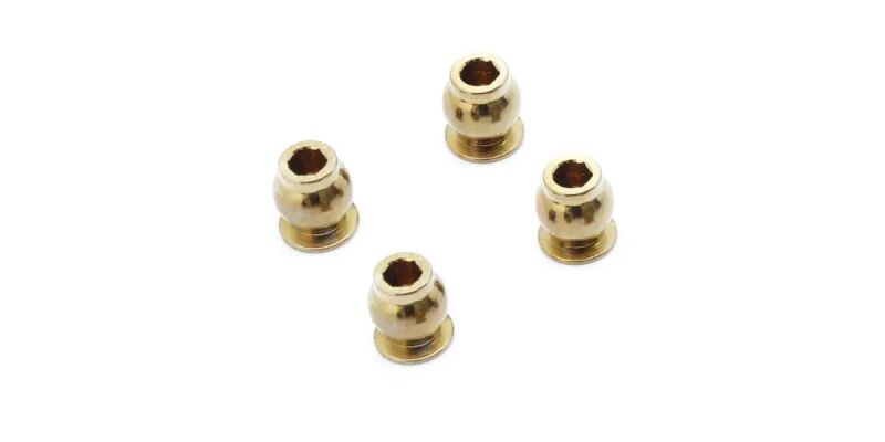 Kyosho Kugelschrauben Hart 5.8mm Hex2.5 (4) Kyosho V-One R4 Evo3 / K.VZ508