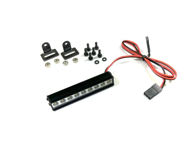 Absima LED-Lichtleiste Metall 55mm 1:10, schwarz / 2320140