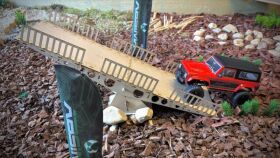 Absima Crawler-Hindernis See Saw Wippe 1:24/1:18, 27-teilig (MDF-Bausatz) / 2320201