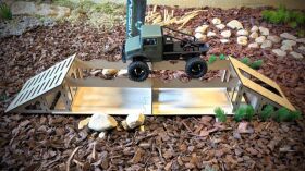 Absima Crawler-Hindernis Plank Bridge 1:24/1:18, 21-teilig (MDF-Bausatz) / 2320202