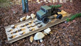 Absima Crawler-Hindernis Piles & Waves 1:24/1:18, 200-teilig (MDF-Bausatz) / 2320203