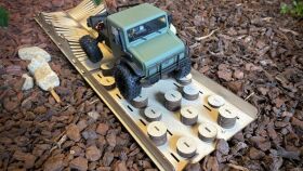 Absima Crawler-Hindernis Piles & Waves 1:24/1:18, 200-teilig (MDF-Bausatz) / 2320203