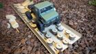 Absima Crawler-Hindernis Piles & Waves 1:24/1:18, 200-teilig (MDF-Bausatz) / 2320203