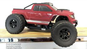 Absima Universal-Offroad Räderset 1:10, schwarz (2 St.) / 2500029