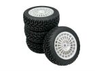 Absima Räderset „Rally Street Design“ 1:10 weiß (4 St.) / 2510065