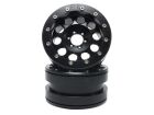 Metsafil Beadlock Wheels PT-REVOLVER 2.2 Zoll Alu-Felgen ohne Radnabe, schwarz/schwarz (2 St.) / MT2220BB
