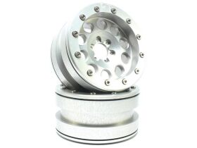 MT Beadlock Wheels PT-REVOLVER silver/silver 2.2 (2 St.) ohne Radnabe / MT2220SS