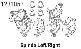 ABSIMA Achsschenkel (L/R) CR4.4 / 1231053