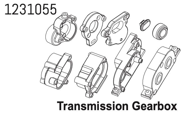 ABSIMA Diffefentialabdeckung CR4.4 / 1231055