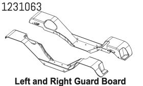 ABSIMA Fenderrahmen (L/R) CR4.4 / 1231063