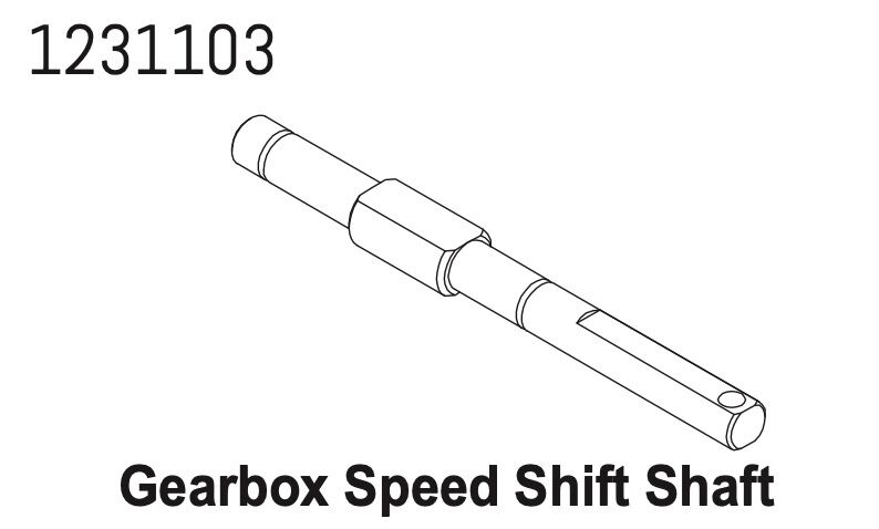 ABSIMA Getriebeschaft Speed-Shift CR4.4 / 1231103