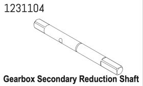 ABSIMA Getriebeschaft Speed-Reduction CR4.4 / 1231104