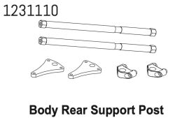 ABSIMA Karosserie Scharnierbefestigung CR4.4 / 1231110