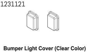 ABSIMA Stoßstangenbeleuchtungsglas weiß CR4.4...